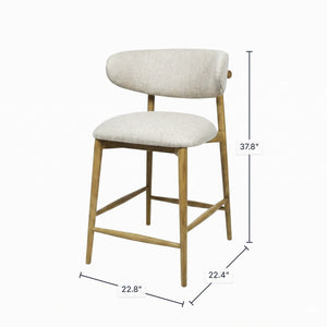 Milo Counter Stool - sleek stools for kitchen bars | Image 3 | InSTYLE Home & Rugs