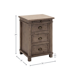 Settler Nightstand - modern storage for your bedside | Image 3 | InSTYLE Home & Rugs
