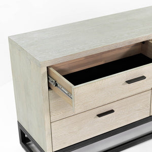 Starlight 6 Drawer Dresser - sleek storage solutions for bedrooms | Image 12 | InSTYLE Home & Rugs