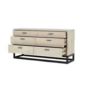 Starlight 6 Drawer Dresser - sleek storage solutions for bedrooms | Image 5 | InSTYLE Home & Rugs