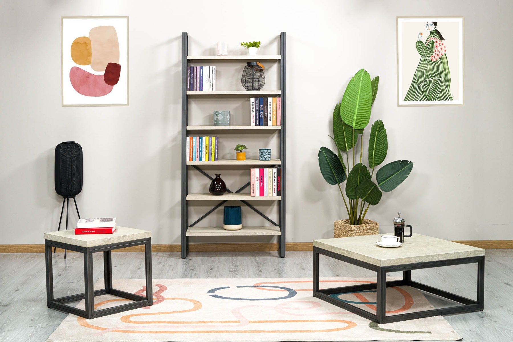 Starlight Side Table - perfect for holding drinks, lamps, and other essentials | Image 2 | InSTYLE Home & Rugs