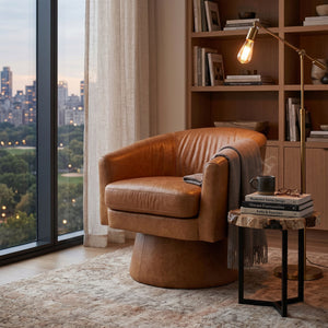 Study Swivel Club Chair - variety of styles from classic to contemporary | Image 2 | InSTYLE Home & Rugs