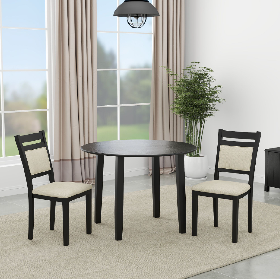 Conrad 3pc Dining Set - comfortable dining experience | Image 1 | InSTYLE Home & Rugs