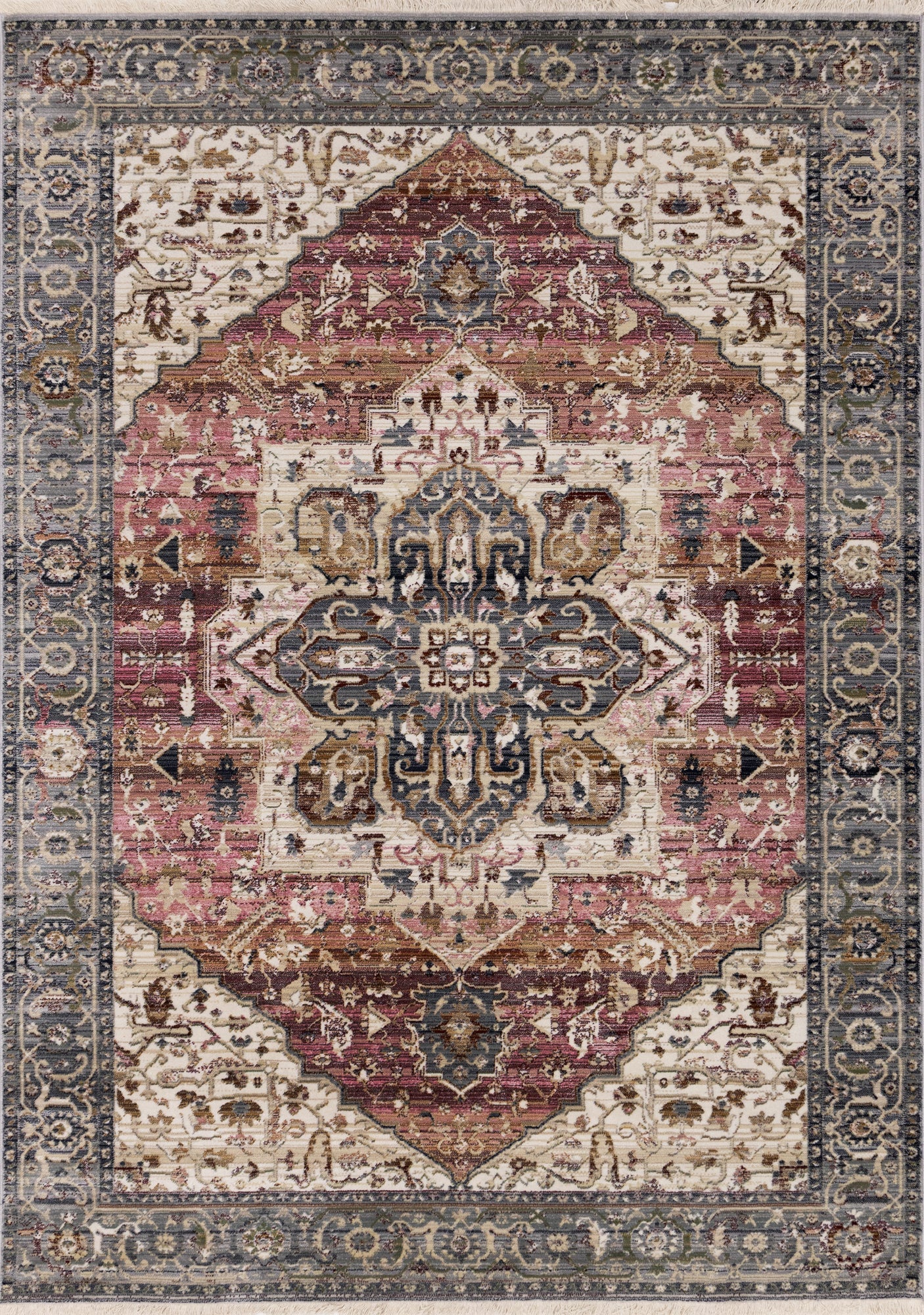 Blues Rug — Heat-Set Polypropylene Area Rug - blues rug area rug in heat-set polypropylene | Image 1 | InSTYLE Home & Rugs