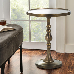 Romina Brass* - chic accent table for contemporary home interiors | Image 5 | InSTYLE Home & Rugs