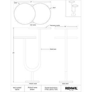 Ambra* - functional accent table with unique design for any room | Image 6 | InSTYLE Home & Rugs