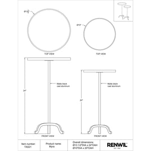 Myra* - functional accent table with unique design for any room | Image 6 | InSTYLE Home & Rugs