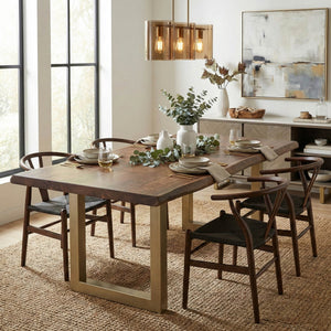 TAJ Dining Table - comfortable dining experience | Image 2 | InSTYLE Home & Rugs