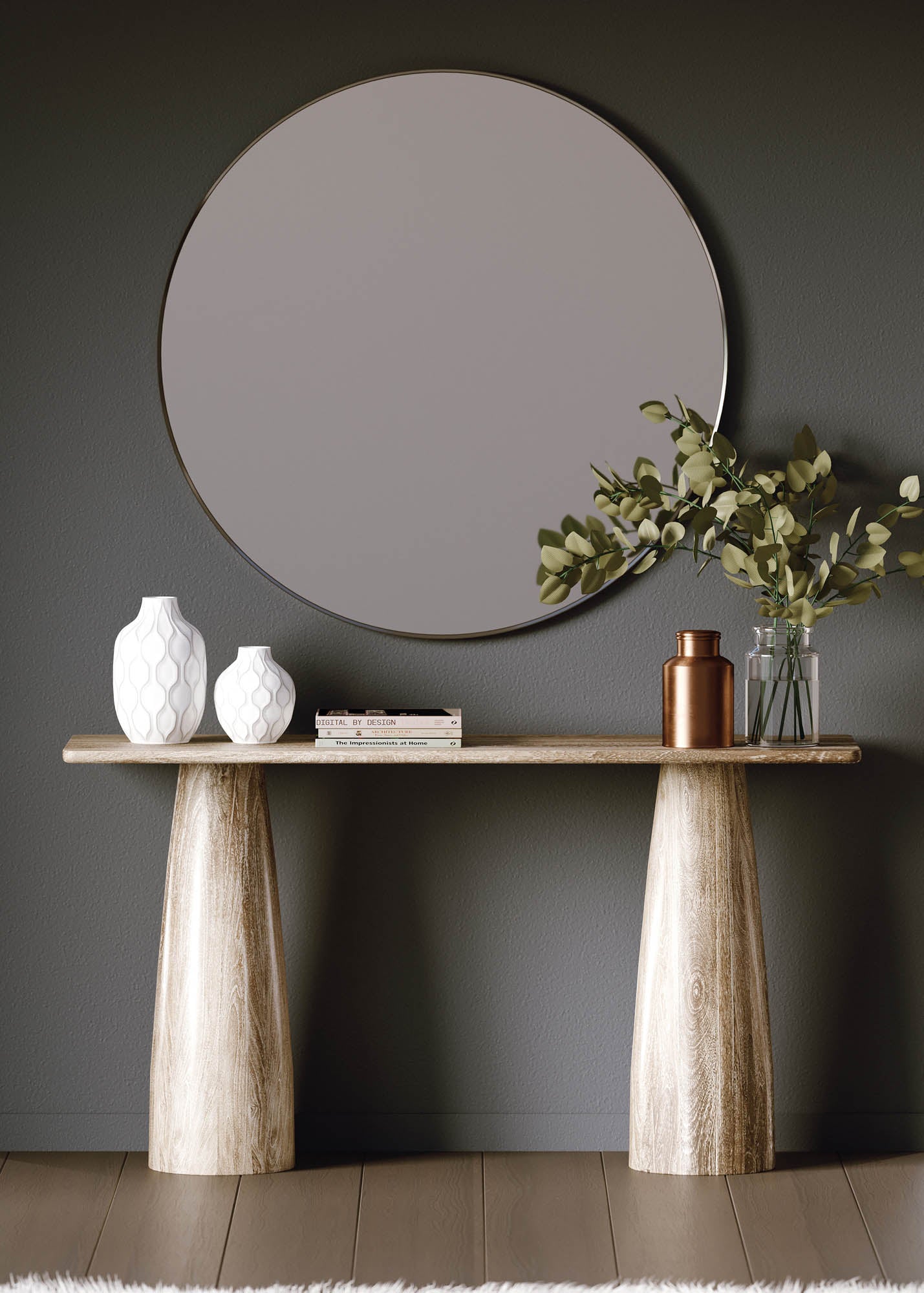 Truffle Console Table - sleek design for modern homes | Image 2 | InSTYLE Home & Rugs