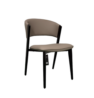AERO Dining Chair GY-DC-2666 Dark Taupe PU - elegant seating for dining areas | Image 2 | InSTYLE Home & Rugs