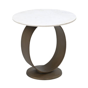 Juno Side Table - perfect for holding drinks, lamps, and other essentials | Image 1 | InSTYLE Home & Rugs