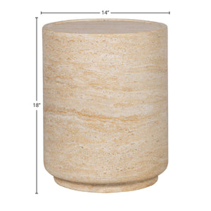 Zac Side Table - available in a variety of materials and styles | Image 3 | InSTYLE Home & Rugs