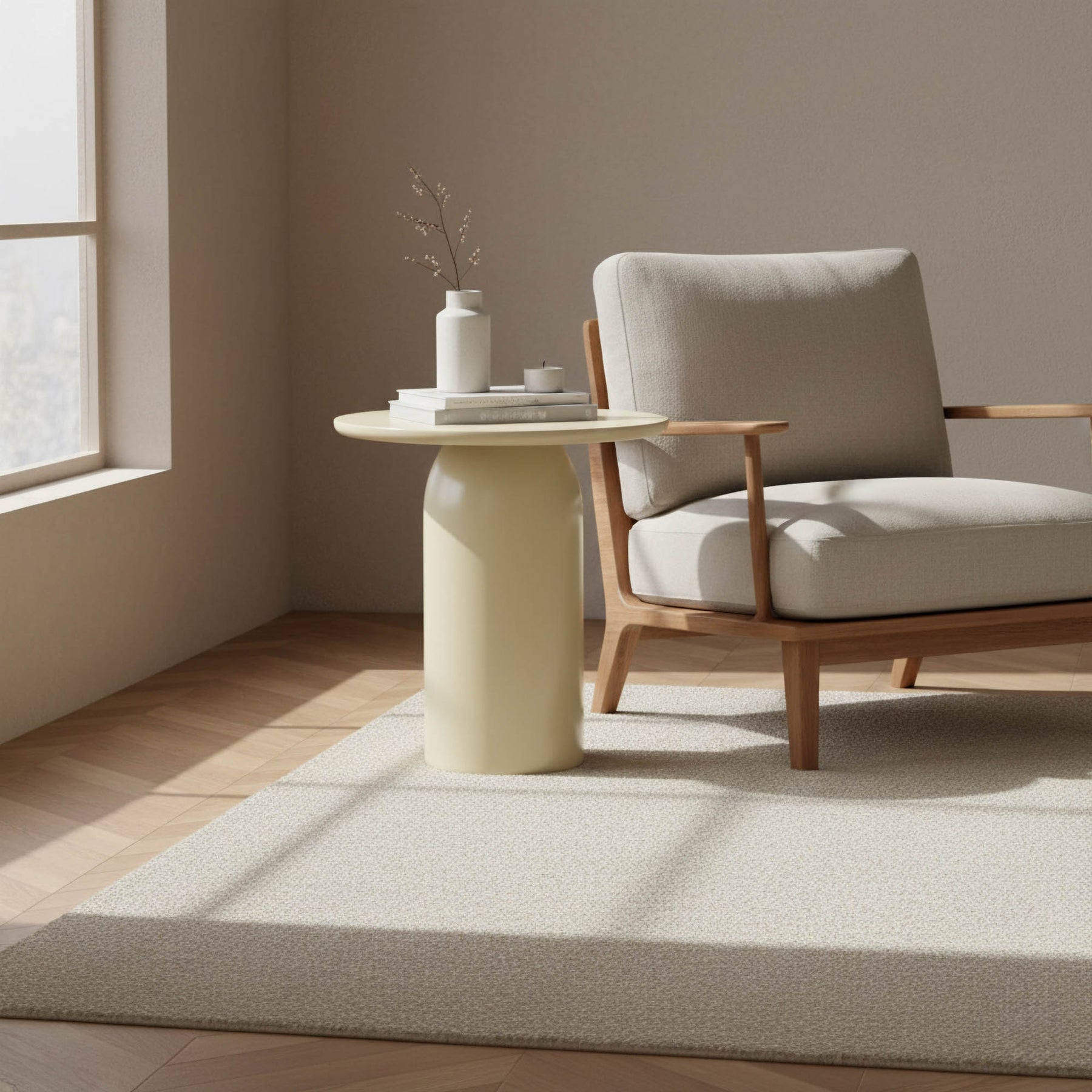 Vision Side Table - perfect for holding drinks, lamps, and other essentials | Image 2 | InSTYLE Home & Rugs