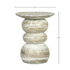 Temple Side Table - chic and functional side table for your living room | Image 3 | InSTYLE Home & Rugs