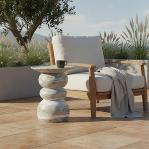 Temple Side Table - chic and functional side table for your living room | Image 2 | InSTYLE Home & Rugs