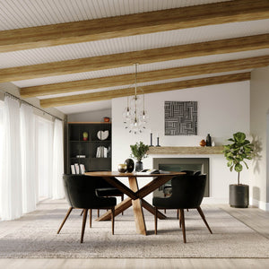 Round 3-Legged Dining Table - stylish chairs for any table | Image 2 | InSTYLE Home & Rugs