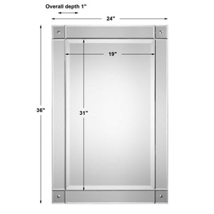 Mirror W00401 - available in various shapes, sizes, and frame styles | Image 6 | InSTYLE Home & Rugs