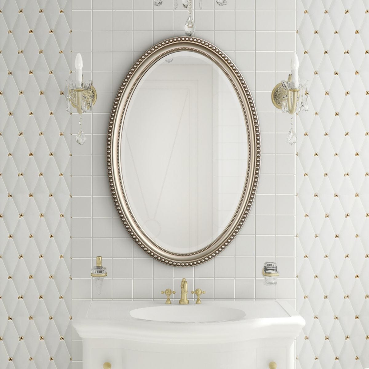 Mirror W00405 - elegant and functional accent pieces for any room | Image 1 | InSTYLE Home & Rugs