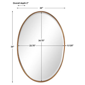 Mirror W00450 - perfect for enhancing light and creating a sense of space | Image 7 | InSTYLE Home & Rugs
