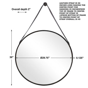 Mirror W00476 - perfect for enhancing light and creating a sense of space | Image 9 | InSTYLE Home & Rugs