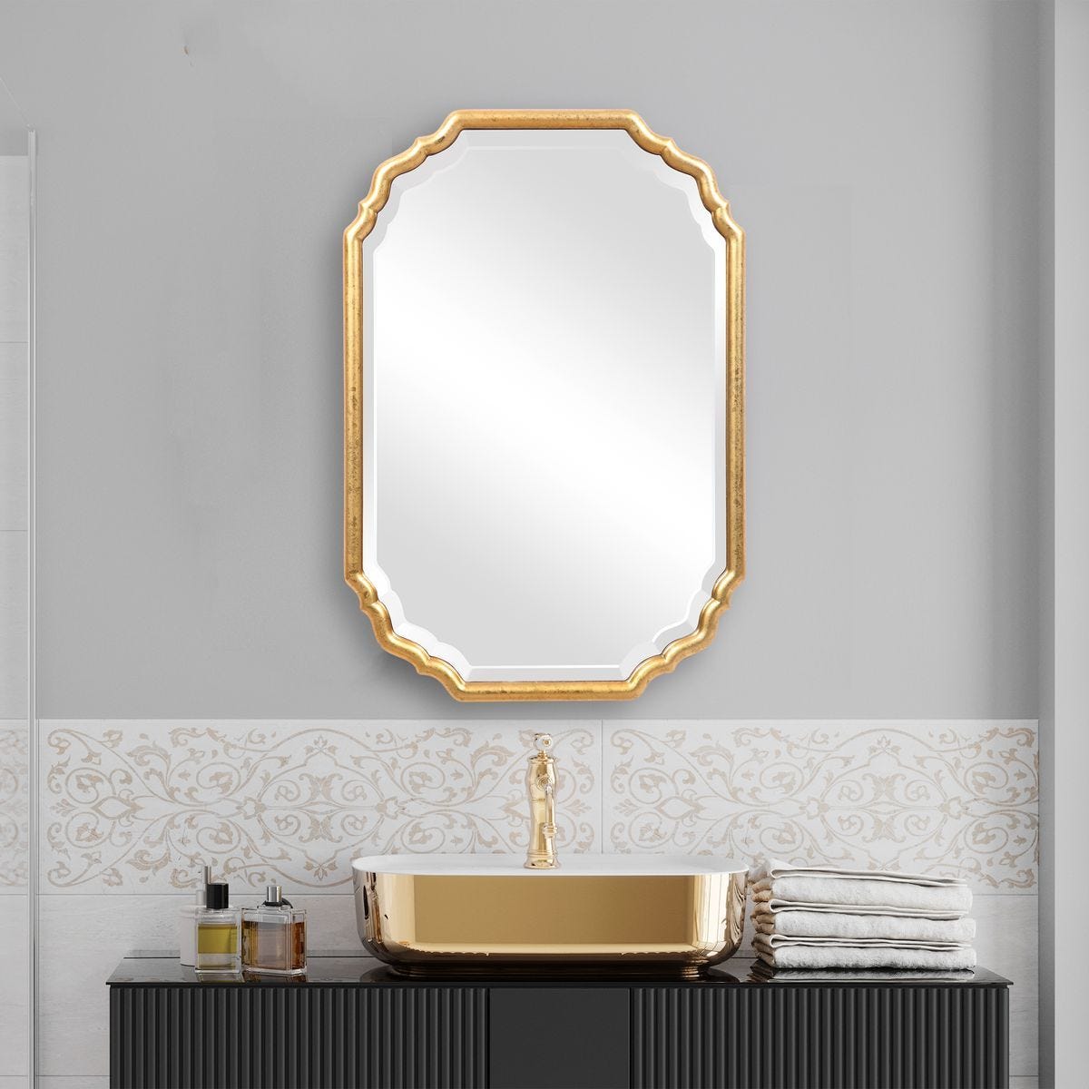 Mirror W00483 - available in various shapes, sizes, and frame styles | Image 1 | InSTYLE Home & Rugs
