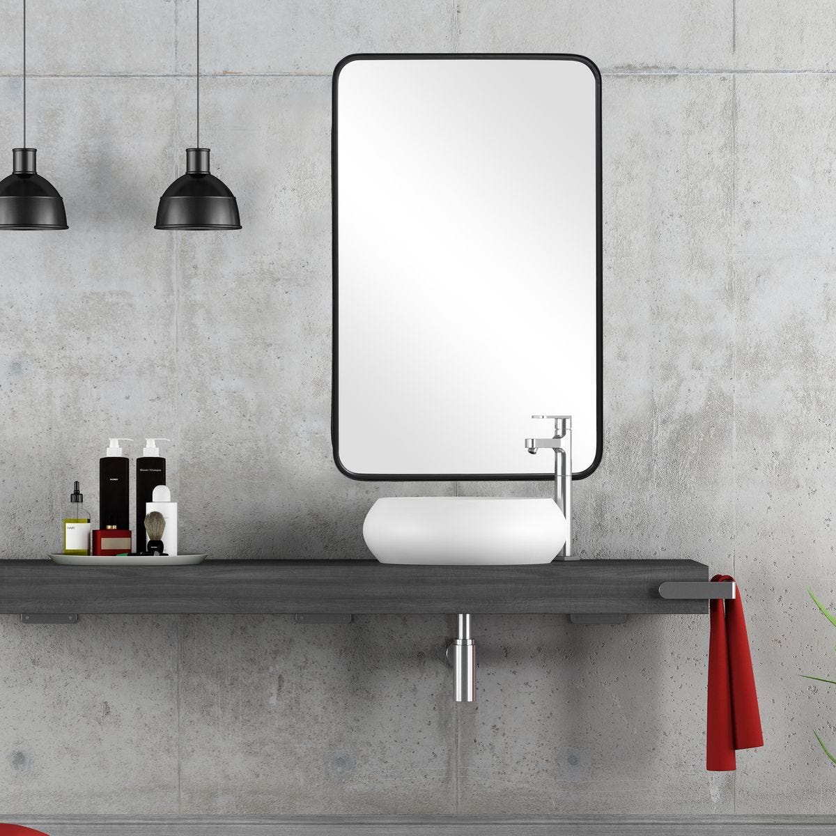 Mirror W00488 - available in various shapes, sizes, and frame styles | Image 1 | InSTYLE Home & Rugs