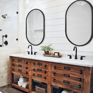 Mirror W00523 - perfect for enhancing light and creating a sense of space | Image 1 | InSTYLE Home & Rugs