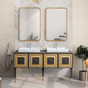 Mirror W00545 - perfect for enhancing light and creating a sense of space | Image 1 | InSTYLE Home & Rugs
