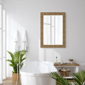 Mirror W00561 - perfect for enhancing light and creating a sense of space | Image 1 | InSTYLE Home & Rugs