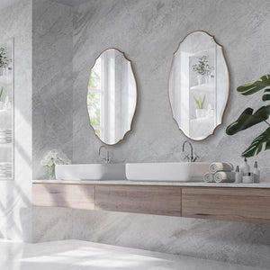 Mirror W00565 - perfect for enhancing light and creating a sense of space | Image 6 | InSTYLE Home & Rugs