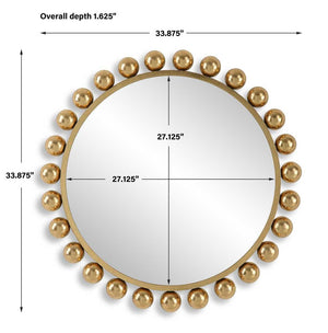 Mirror W00583 - perfect for enhancing light and creating a sense of space | Image 8 | InSTYLE Home & Rugs