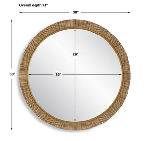 Mirror W00602 - perfect for enhancing light and creating a sense of space | Image 7 | InSTYLE Home & Rugs