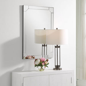 Mirror W00603 - perfect for enhancing light and creating a sense of space | Image 3 | InSTYLE Home & Rugs
