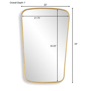 MIRROR w00614 - available in various shapes, sizes, and frame styles | Image 7 | InSTYLE Home & Rugs
