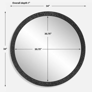 Mirror W00617 - perfect for enhancing light and creating a sense of space | Image 6 | InSTYLE Home & Rugs