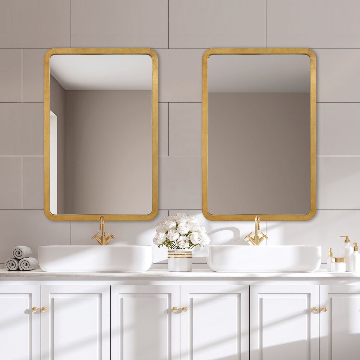Mirror W00630 - available in various shapes, sizes, and frame styles | Image 1 | InSTYLE Home & Rugs
