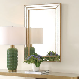 Mirror W00631 - perfect for enhancing light and creating a sense of space | Image 3 | InSTYLE Home & Rugs