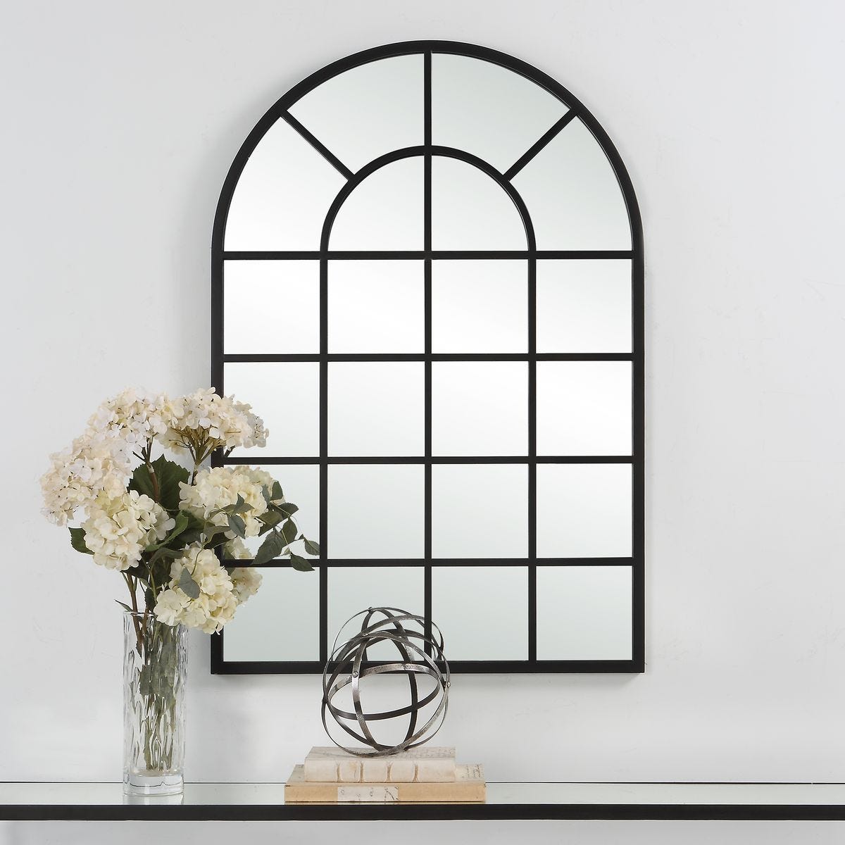 Mirror W00635 - perfect for enhancing light and creating a sense of space | Image 1 | InSTYLE Home & Rugs