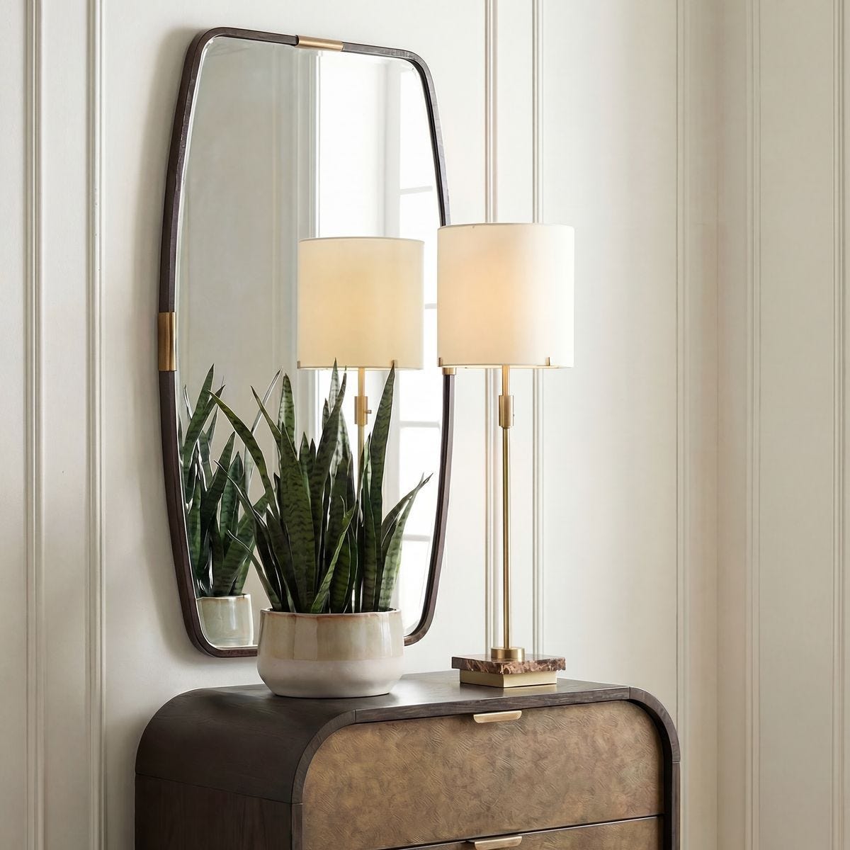 MIRROR - perfect for enhancing light and creating a sense of space | Image 1 | InSTYLE Home & Rugs
