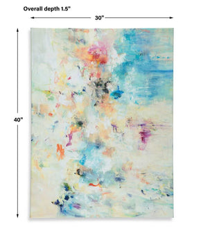 Frameless Giclee on Canvas w03010 - timeless artwork that brings character to any space | Image 6 | InSTYLE Home & Rugs