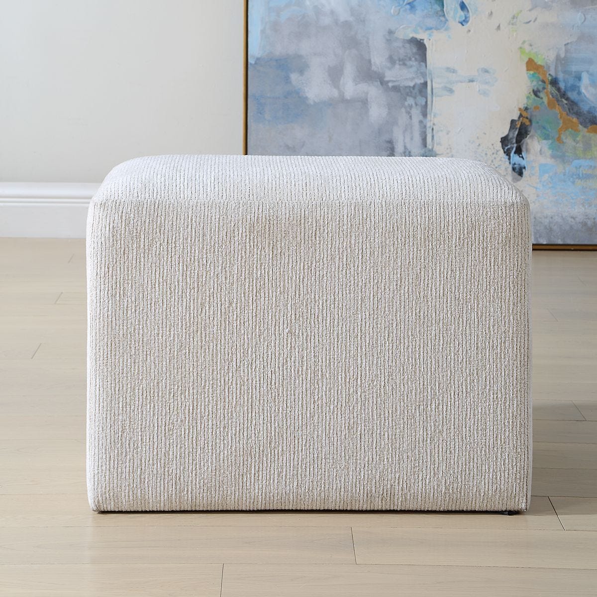 ACCENT STOOL W23072 - compact and stylish design | Image 1 | InSTYLE Home & Rugs