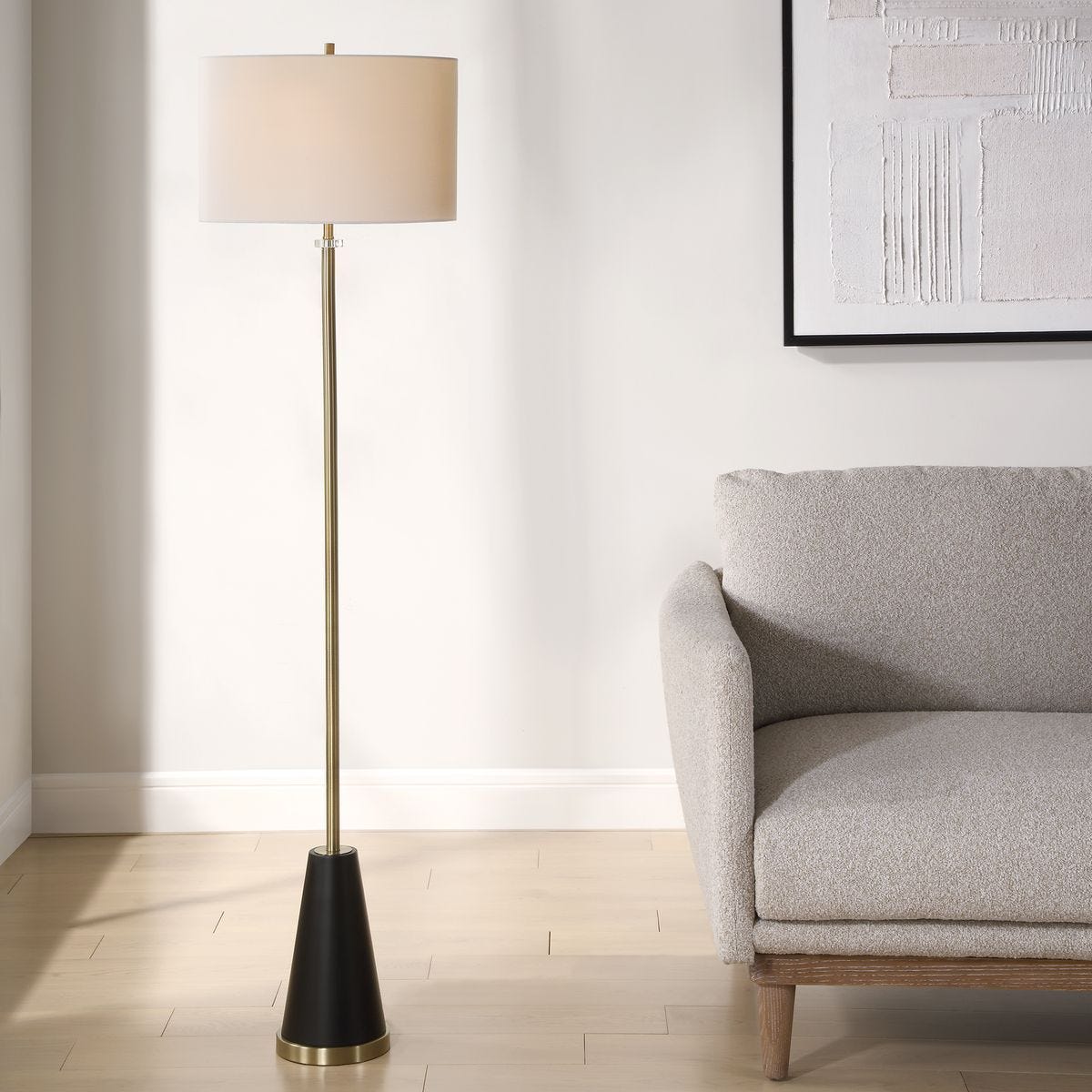 Floor Lamp W26148-1 - elegant lamps to enhance your room ambiance | Image 1 | InSTYLE Home & Rugs