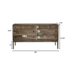 West 6 Drawer Dresser - functional dresser for any room | Image 3 | InSTYLE Home & Rugs
