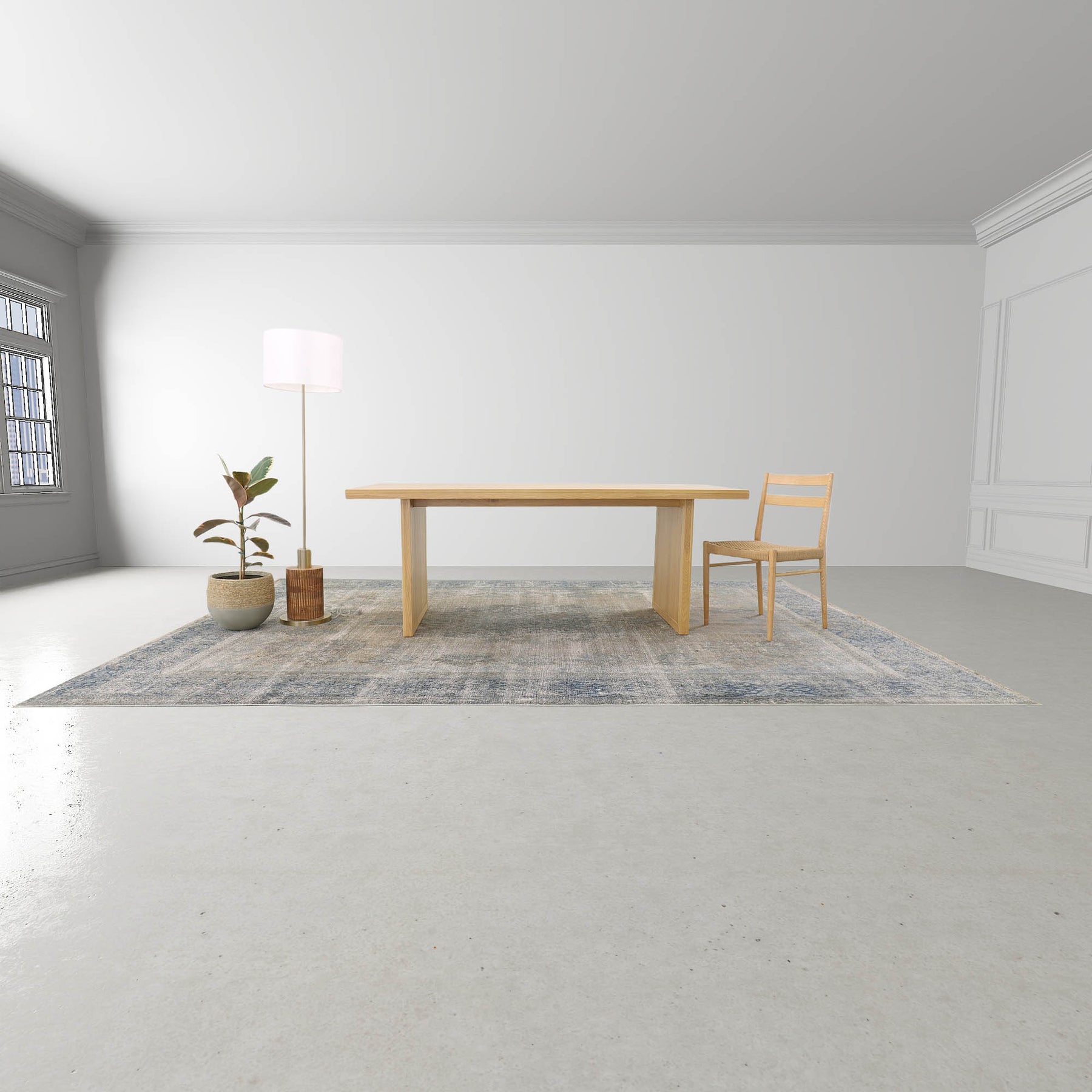 Rattan Dining Table - comfortable dining experience | Image 2 | InSTYLE Home & Rugs