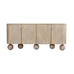 Globe Sideboard - sleek sideboard for storage | Image 3 | InSTYLE Home & Rugs