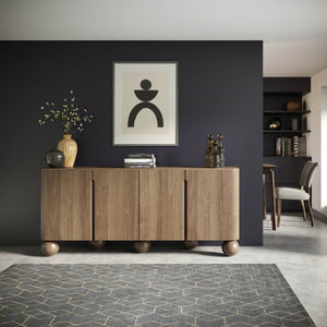Globe Sideboard - sleek sideboard for storage | Image 2 | InSTYLE Home & Rugs