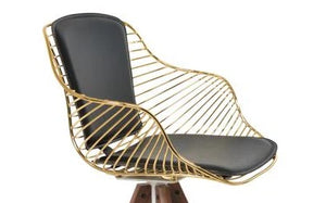 Zebra Pyramid MW Swivel Stool - compact and stylish design | Image 5 | InSTYLE Home & Rugs