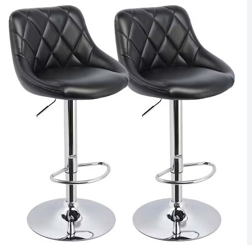 Zola Adjustable Stool - sleek stools for kitchen bars | Image 2 | InSTYLE Home & Rugs