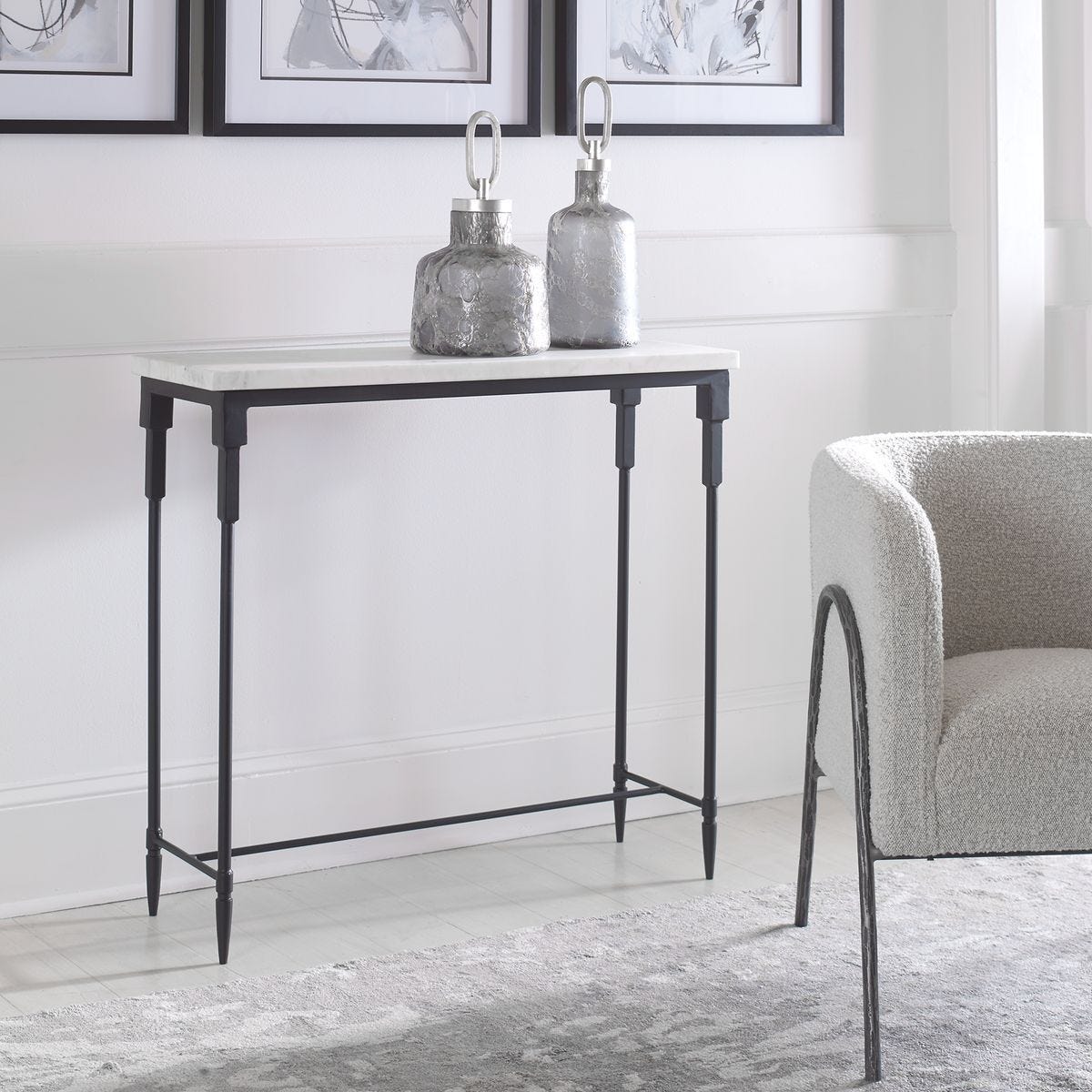 Bourges Console Table, 2 Cartons - sleek design for modern homes | Image 2 | InSTYLE Home & Rugs