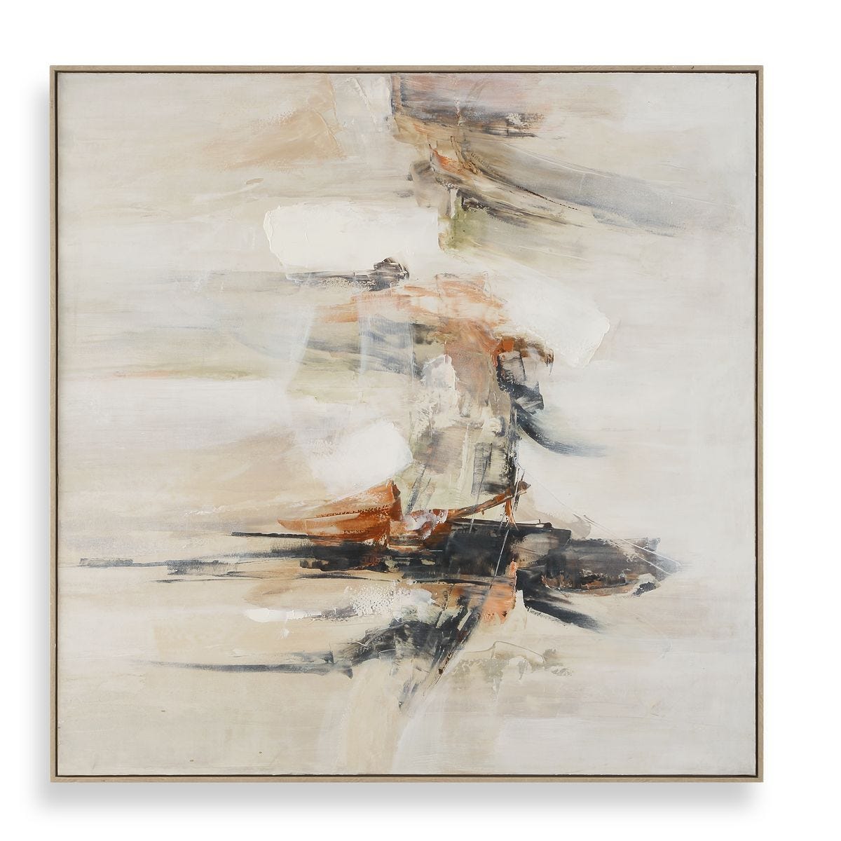 Outburst Hand Painted Canvas - eye-catching art pieces to enhance your home design | Image 1 | InSTYLE Home & Rugs